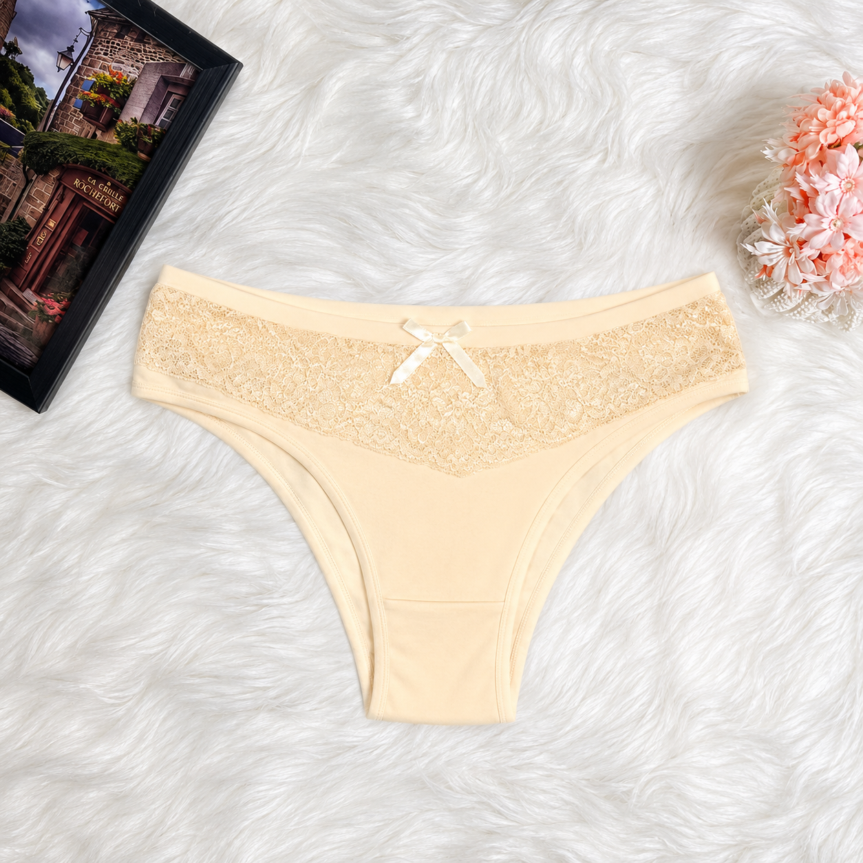 ( Pack of 3 ) Soft Stretch Mid-Waist Panty