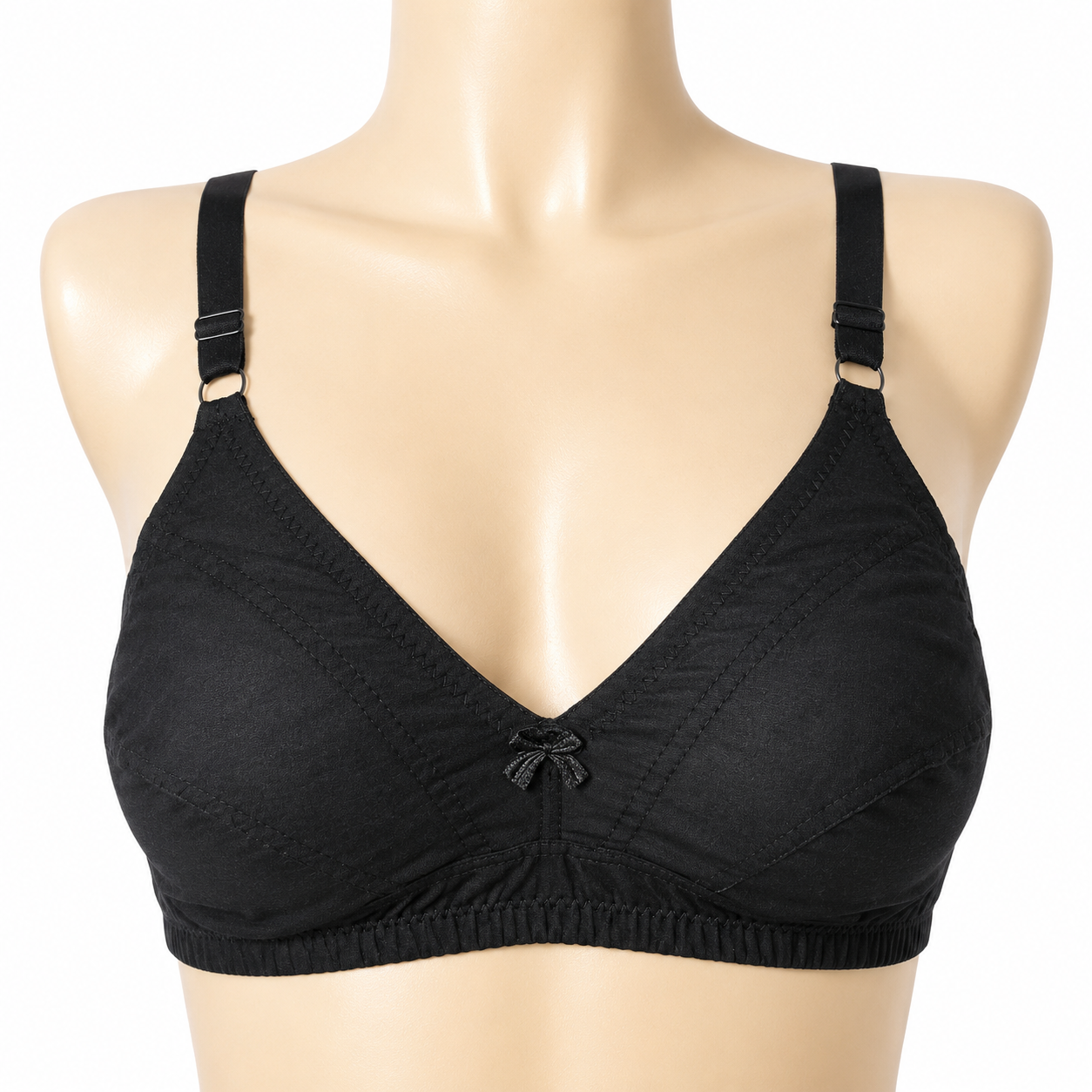 Non-Padded Cotton Adjustable Bra