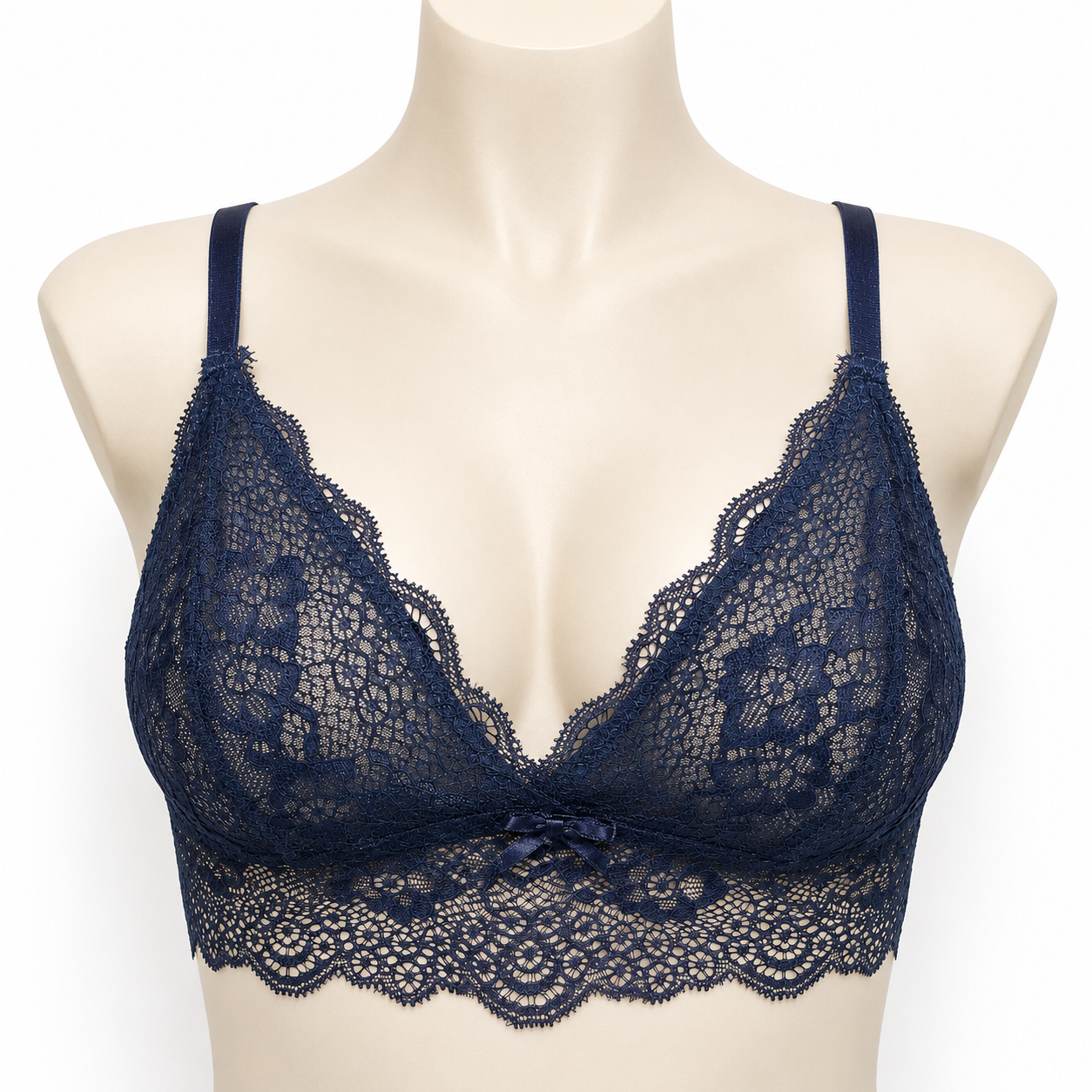 INUNDER Sheer Lace Non-Padded Bralette