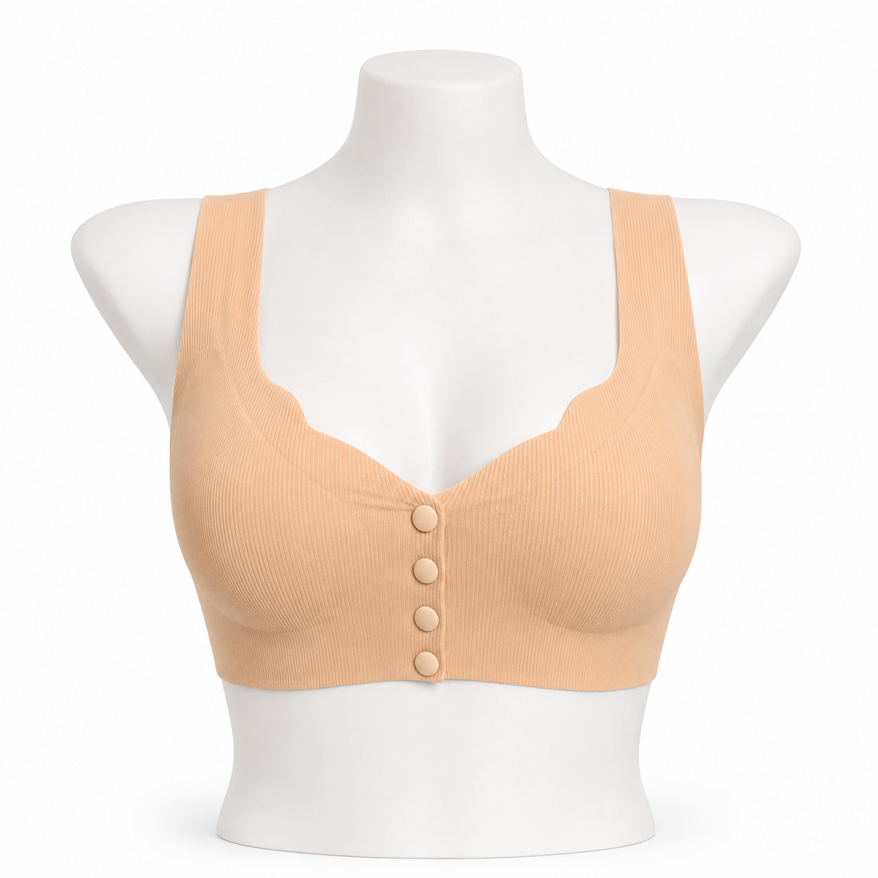 Premium EasyFit Front-Button Seamless Comfort Bra