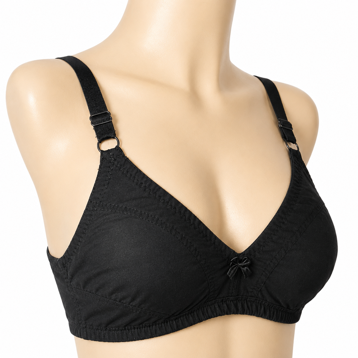Non-Padded Cotton Adjustable Bra