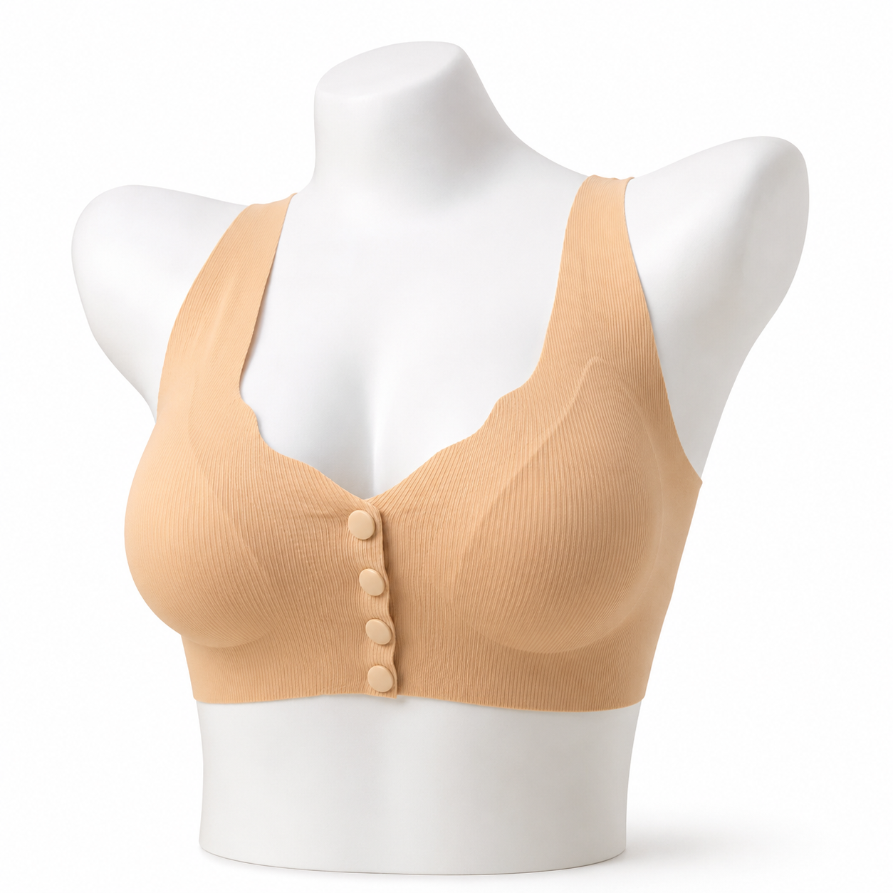 Premium EasyFit Front-Button Seamless Comfort Bra