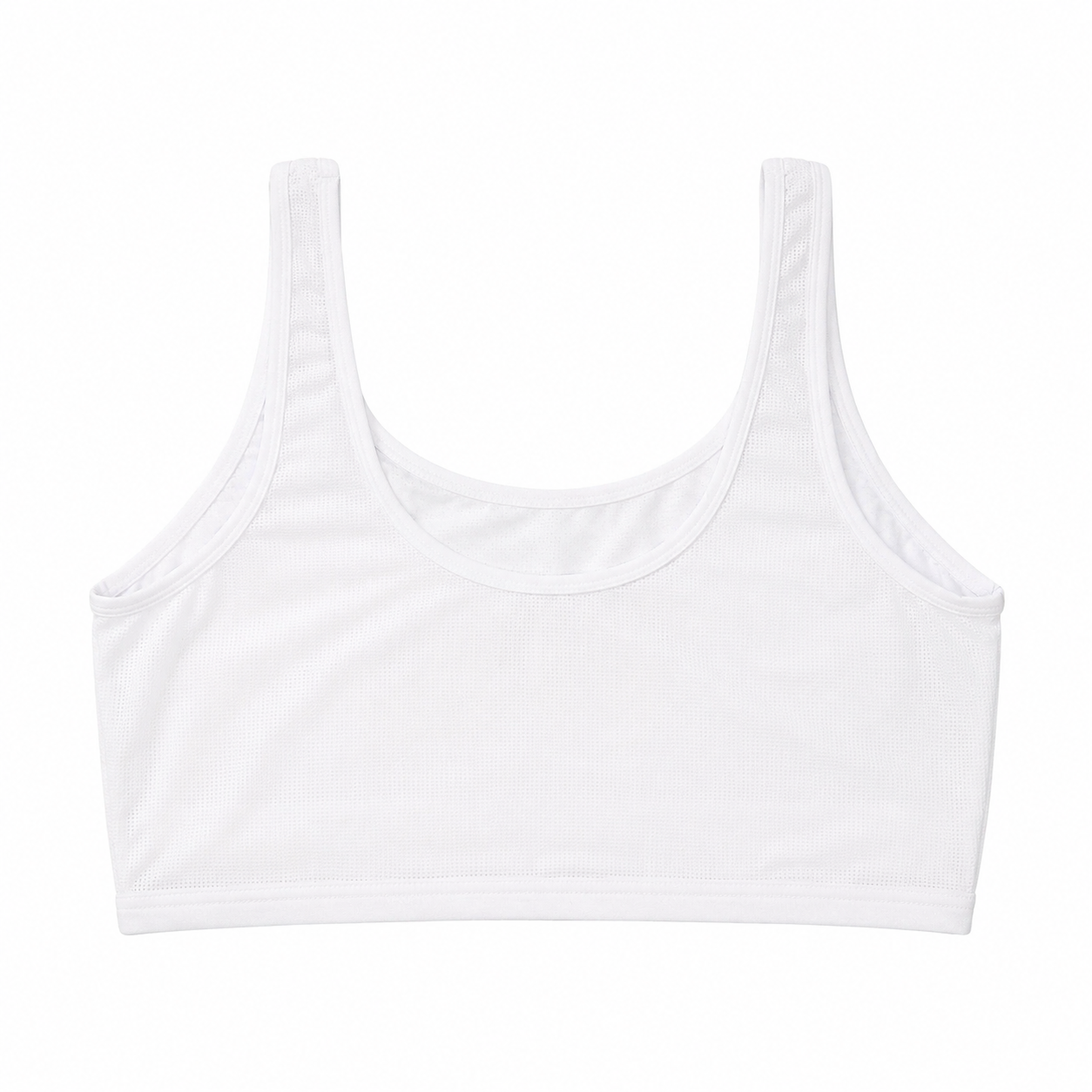 (Pack of 2) Teen Girls Ribbed Stretch Bralette