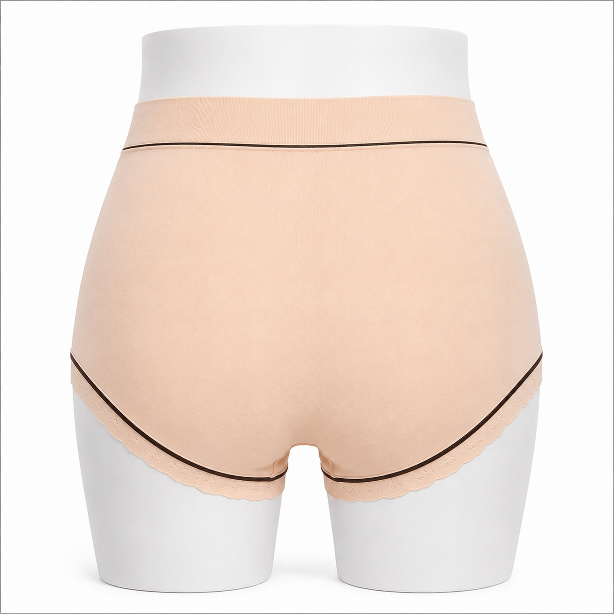 Set of 2 – Premium Printed High-Waist Comfort Panties