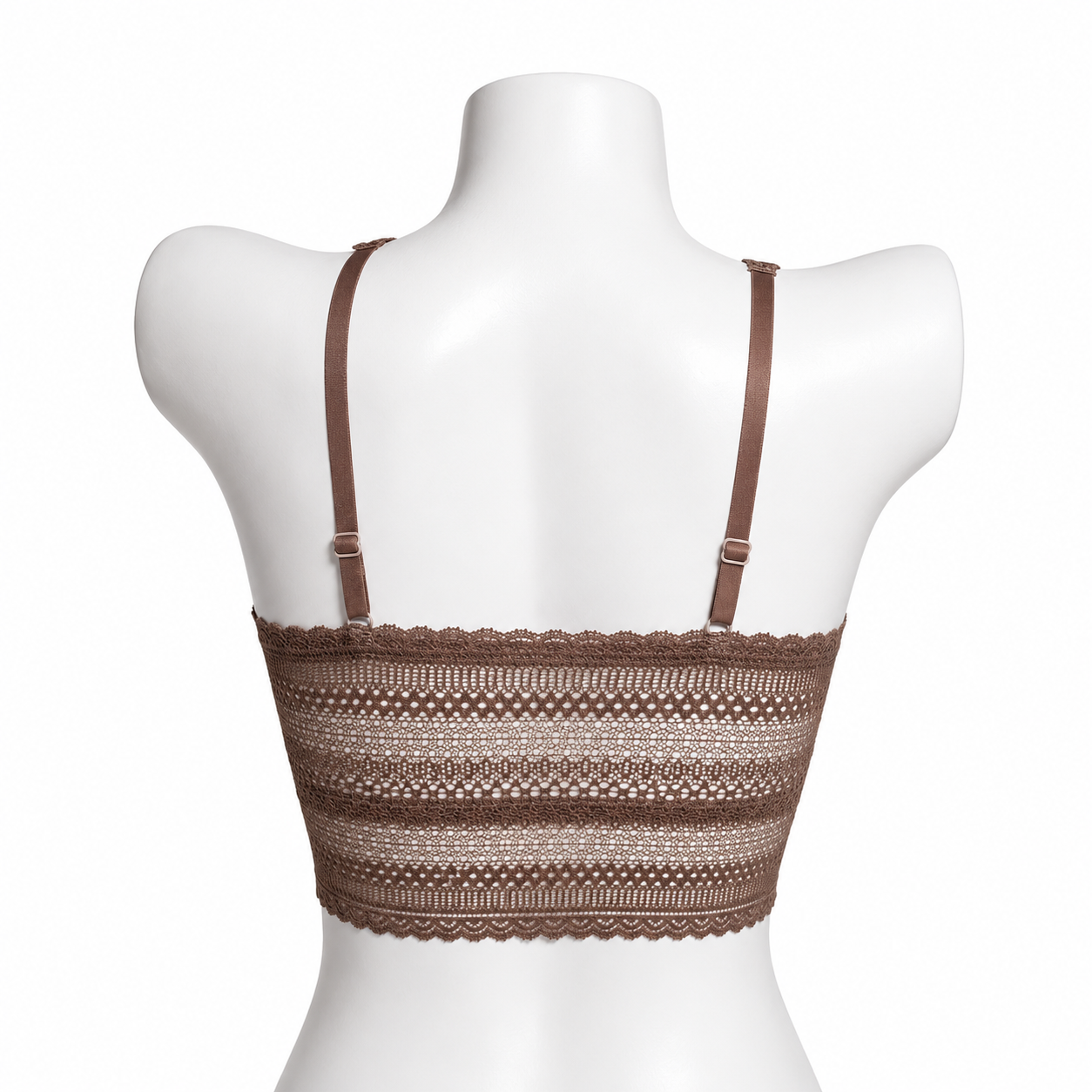 Lace Plunge Wireless Bralette Removeable Pads