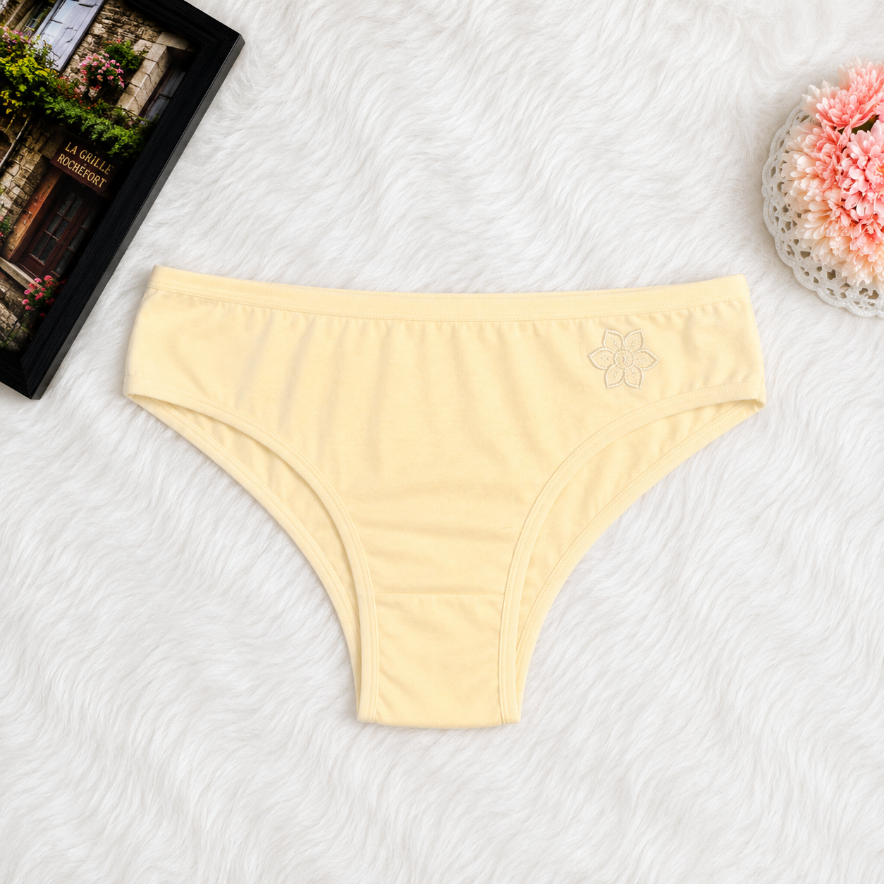 ( Pack of 3 ) Soft Stretch Mid-Waist Panty