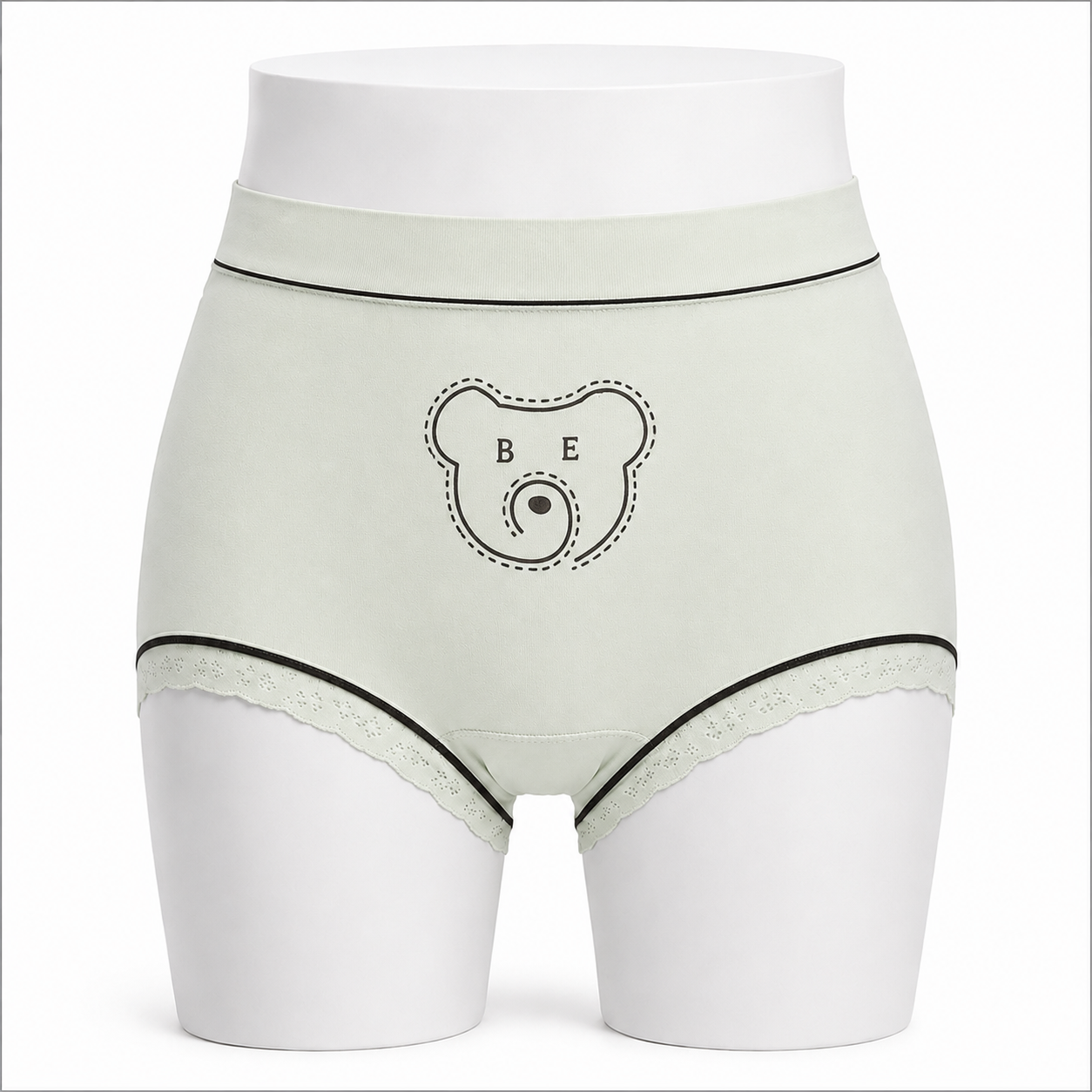 Set of 2 – Premium Printed High-Waist Comfort Panties