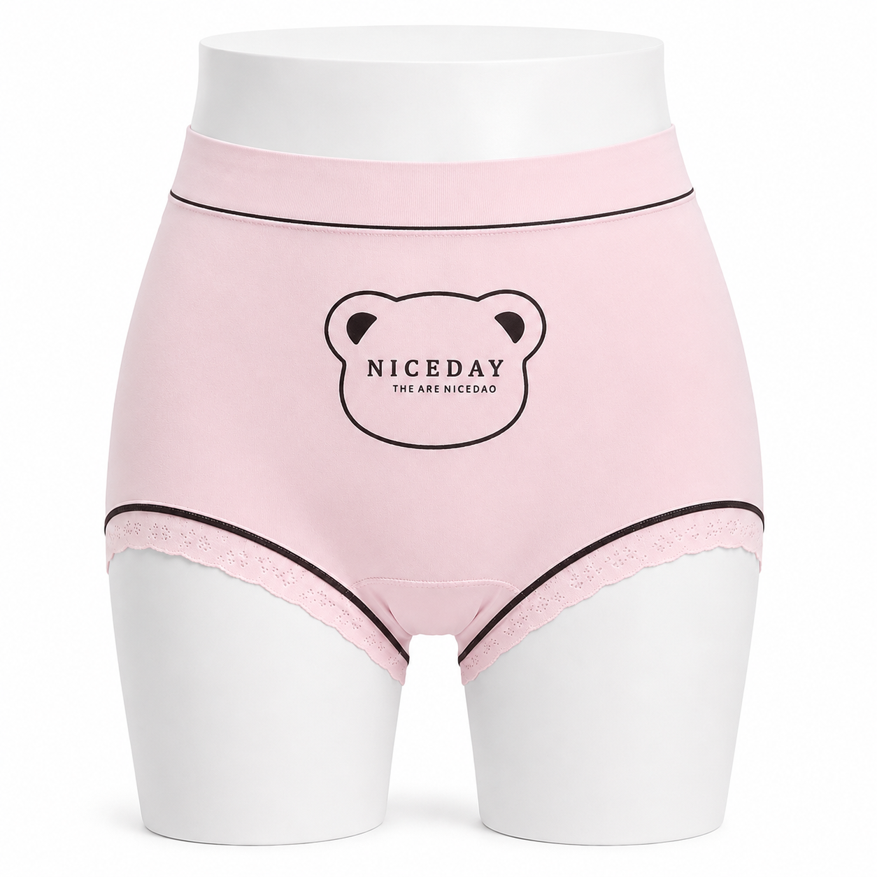 Set of 2 – Premium Printed High-Waist Comfort Panties