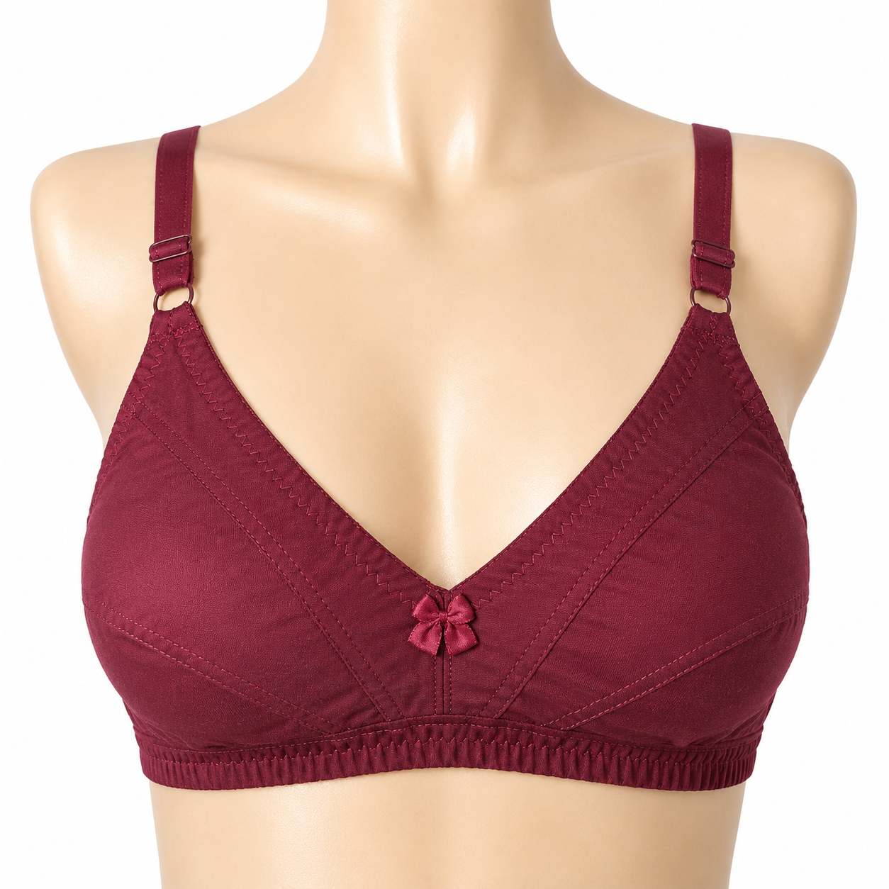 Non-Padded Cotton Adjustable Bra