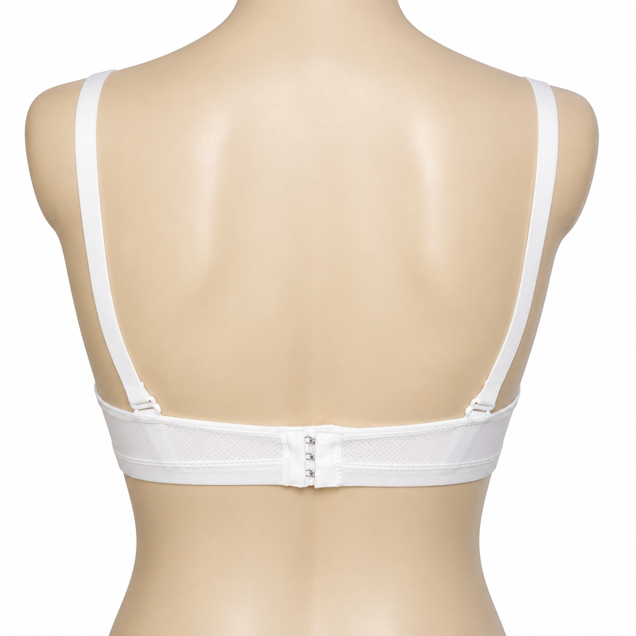 INUNDER Breathable Full Coverage Non Padded Double Stuff Bra with Removable Straps
