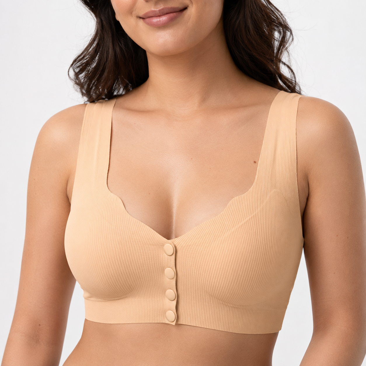 Premium EasyFit Front-Button Seamless Comfort Bra