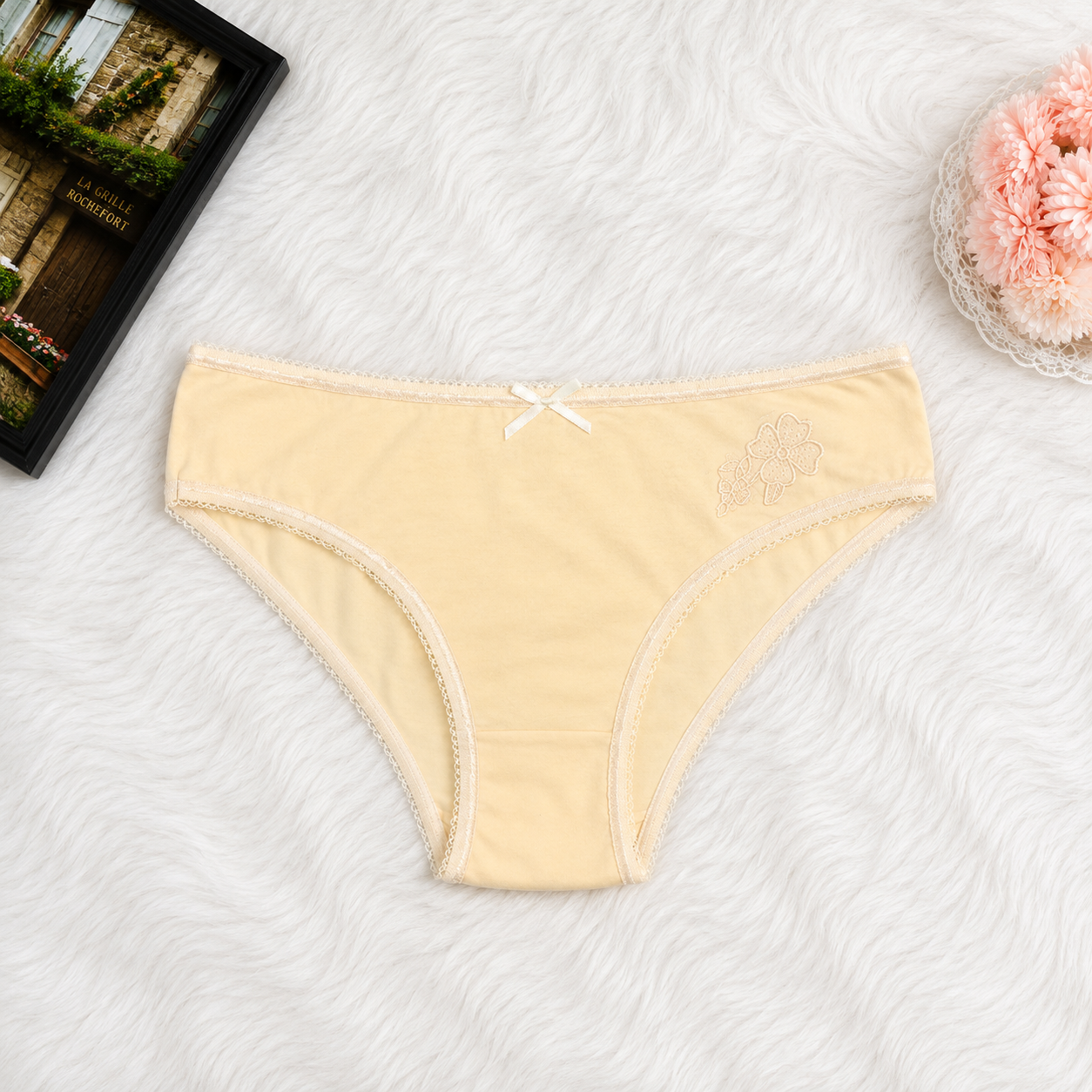 ( Pack of 3 ) Soft Stretch Mid-Waist Panty