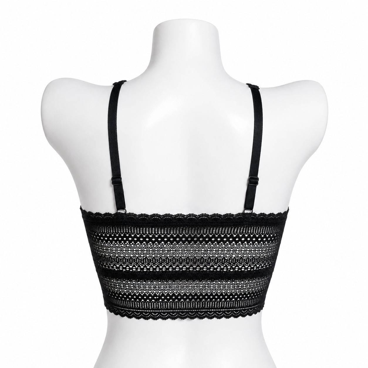 Lace Plunge Wireless Bralette Removeable Pads