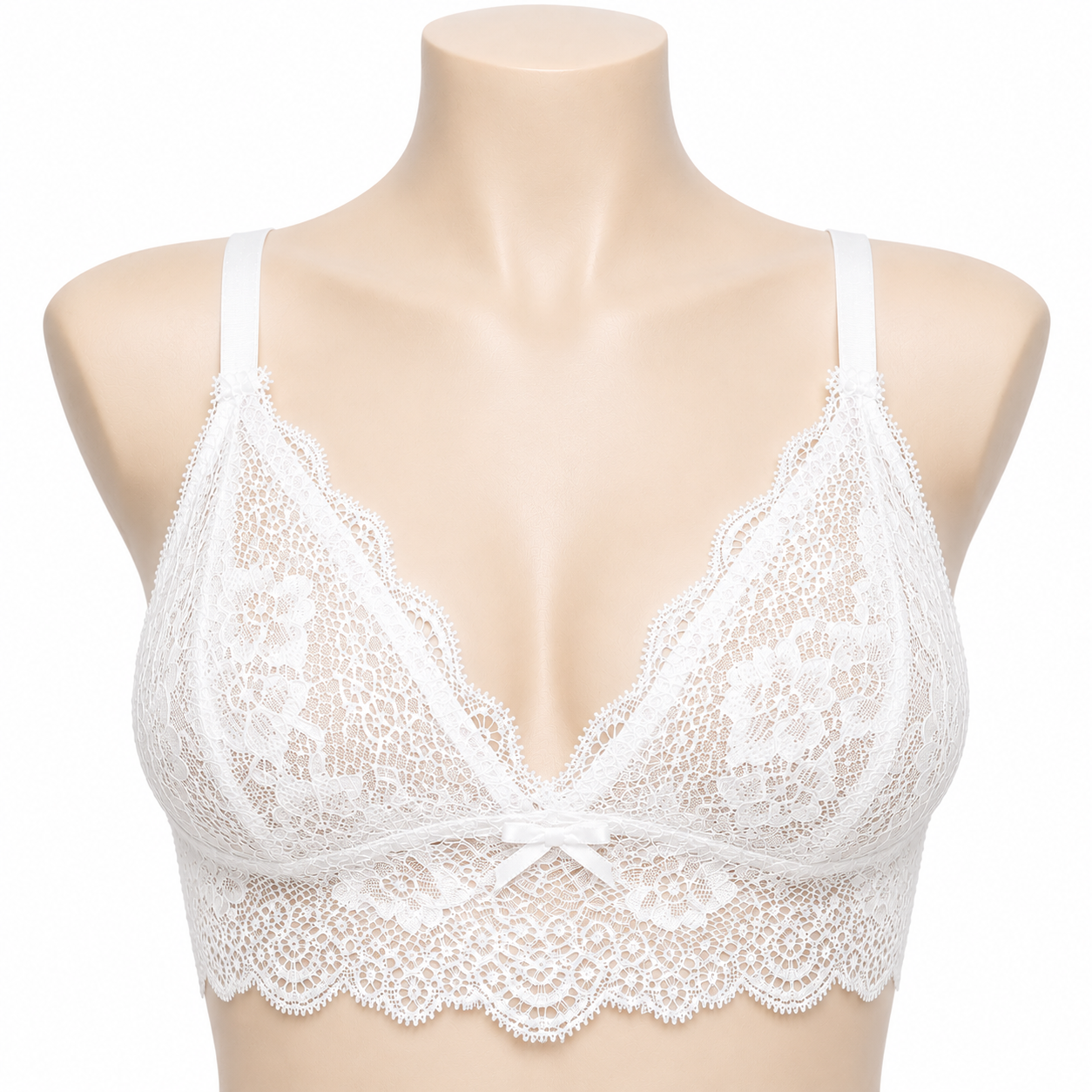 INUNDER Sheer Lace Non-Padded Bralette