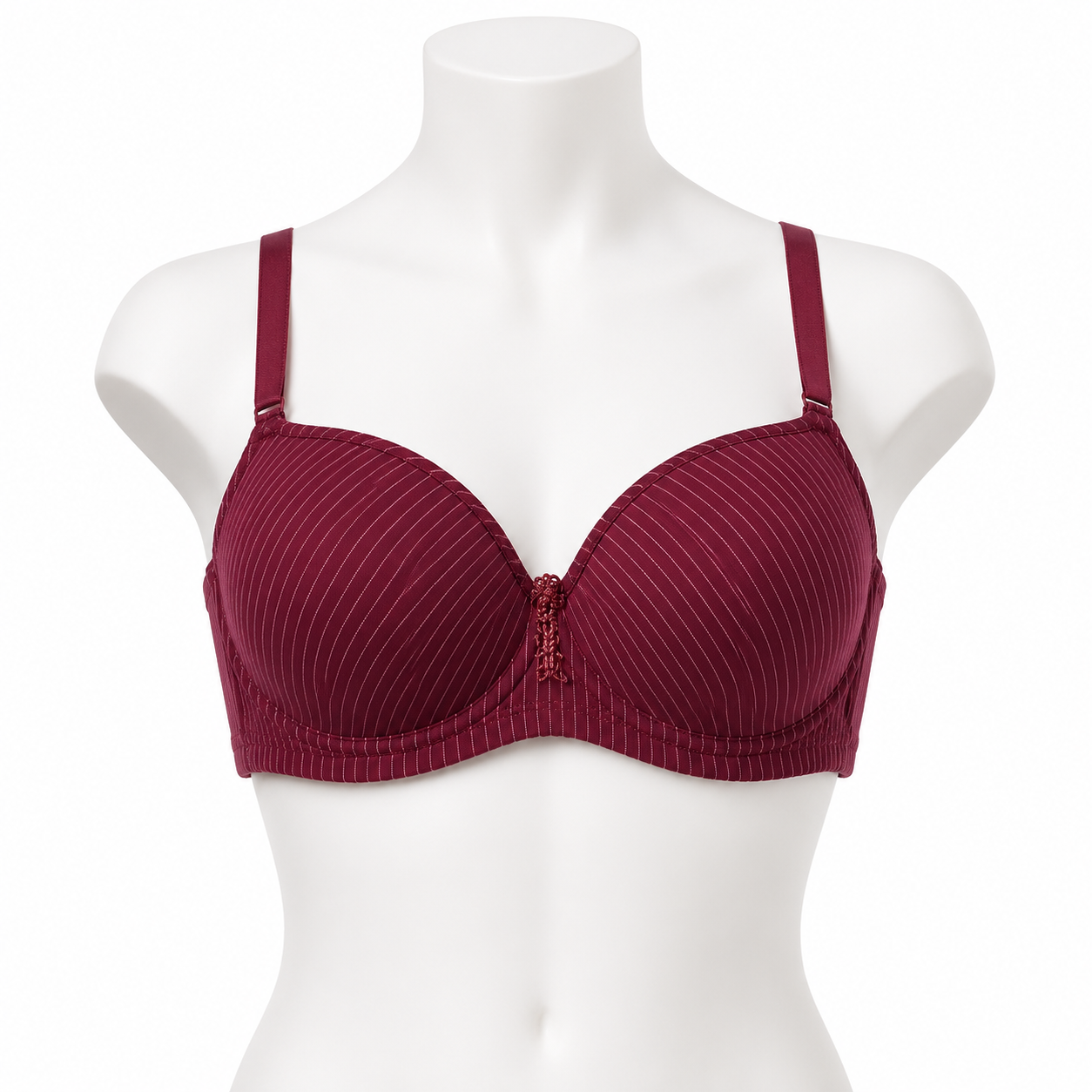 Premium Stripe Elegant Support Bra