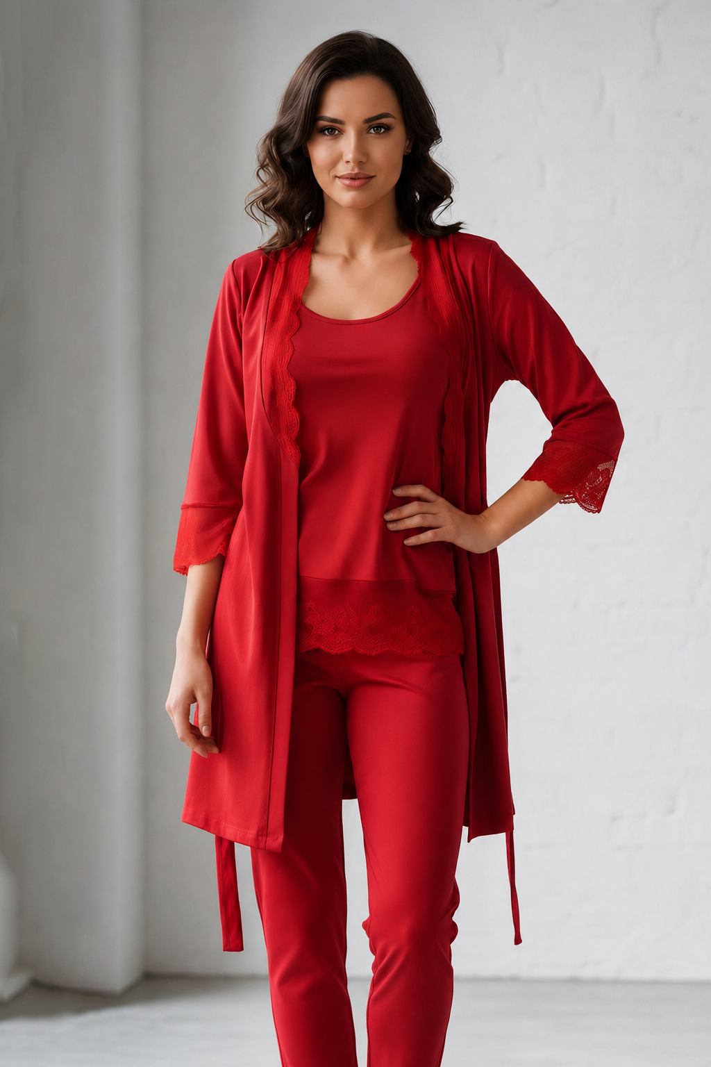 Premium Soft Jersey Robe Set