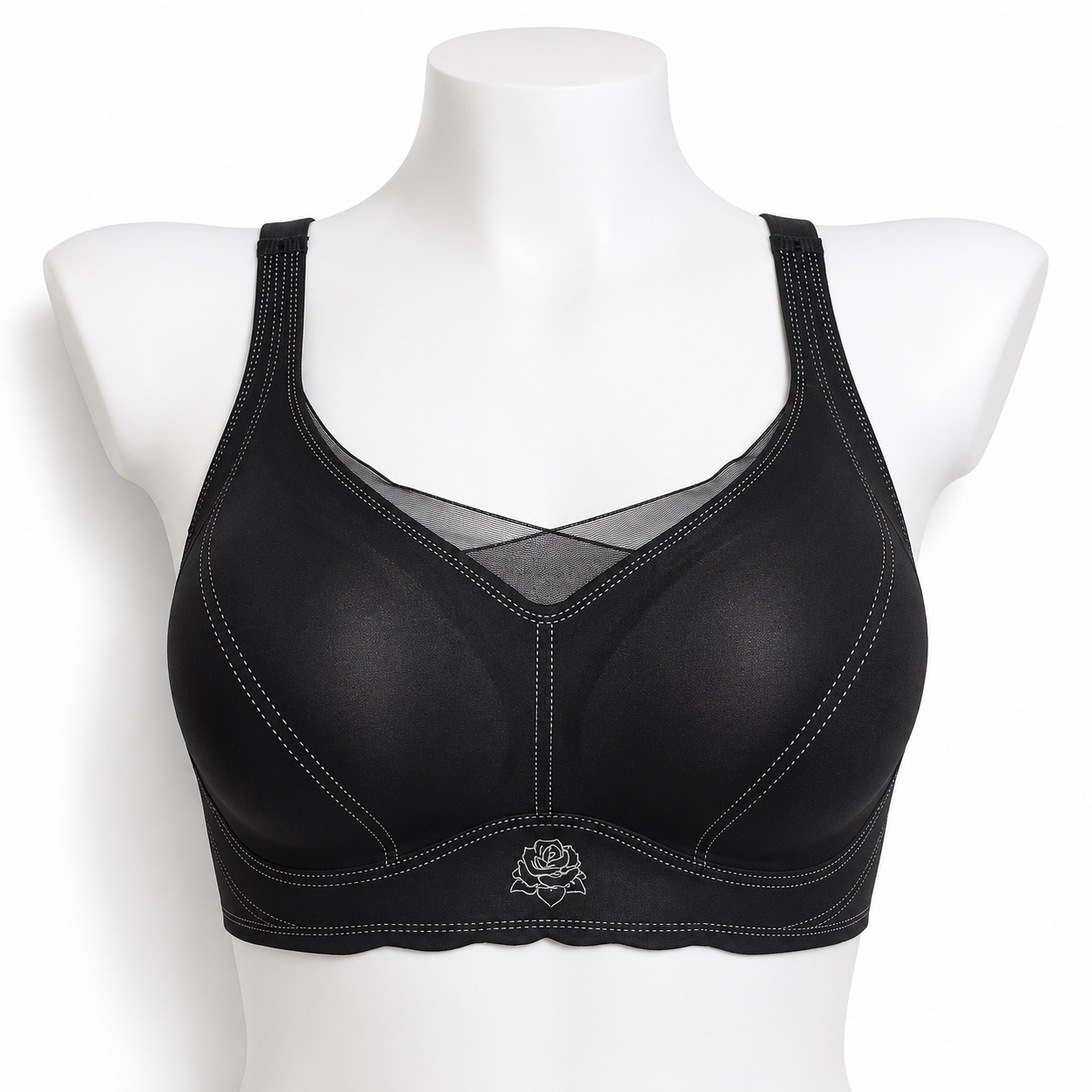 Premium LuxeLift Full-Coverage Support Bra
