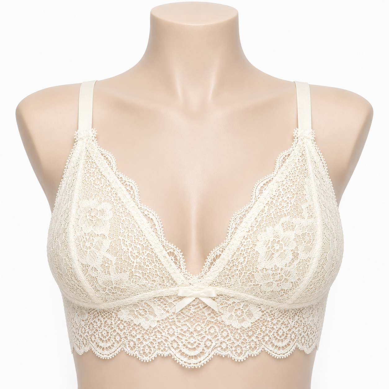 INUNDER Sheer Lace Non-Padded Bralette