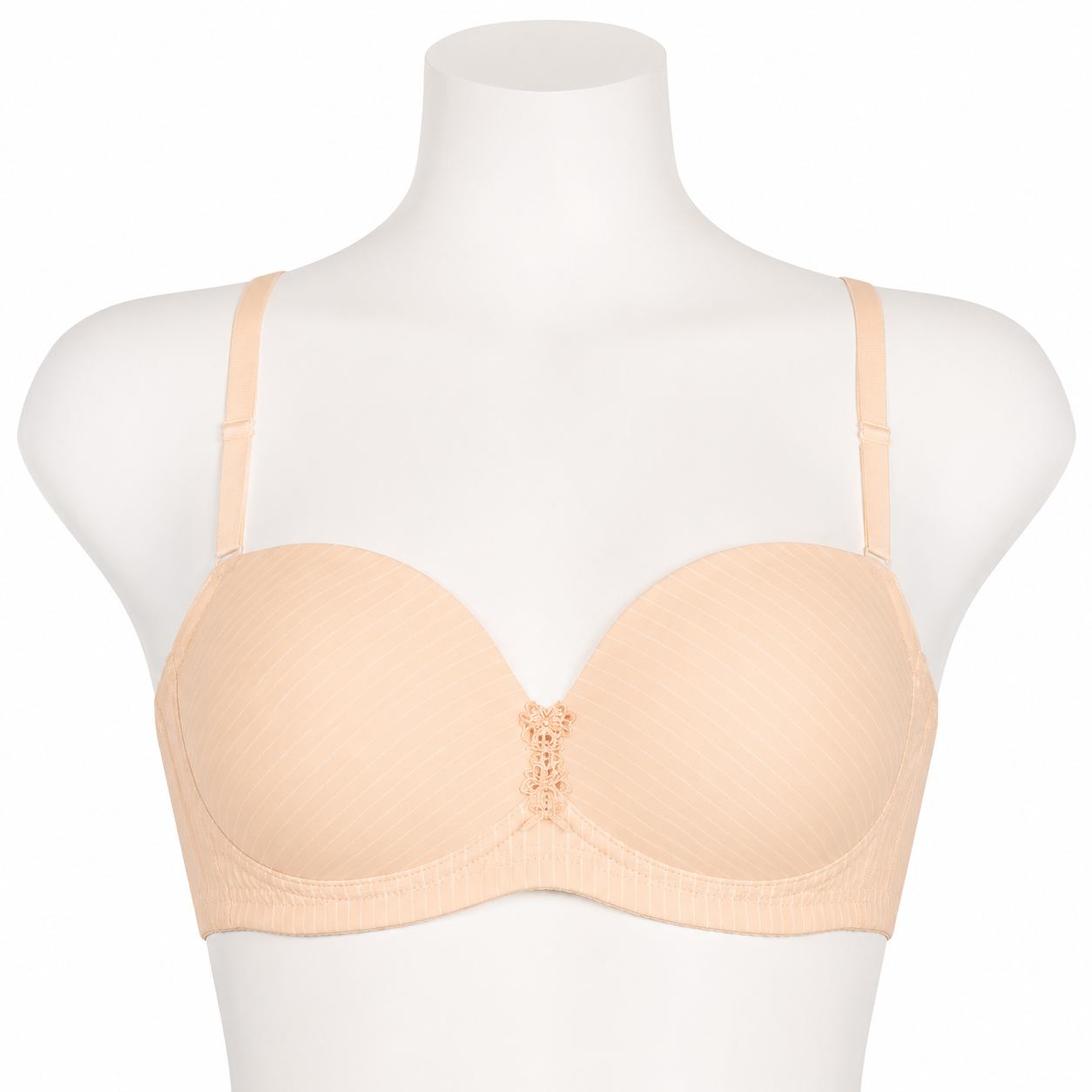 Premium Stripe Elegant Support Bra
