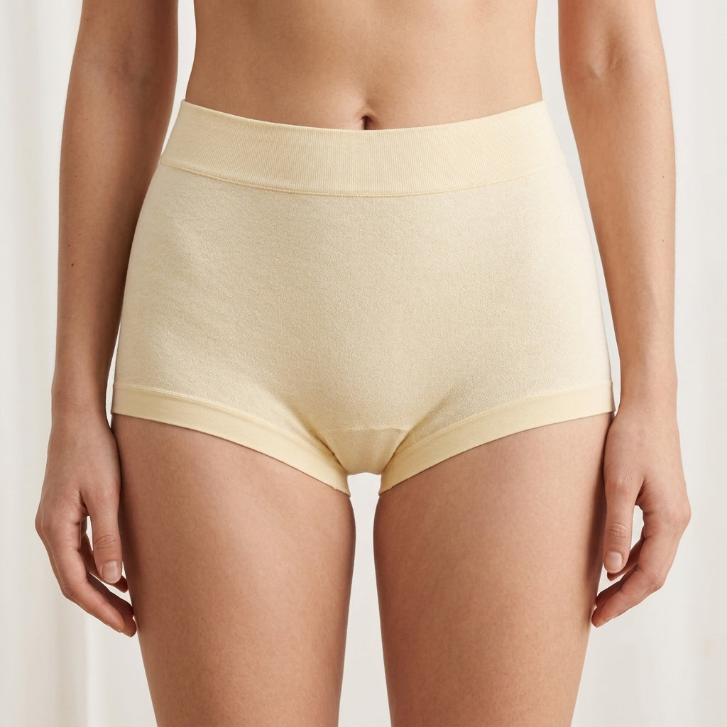 Pack of 2 – Premium Rash-Free High-Waist Comfort Boyshort Panties