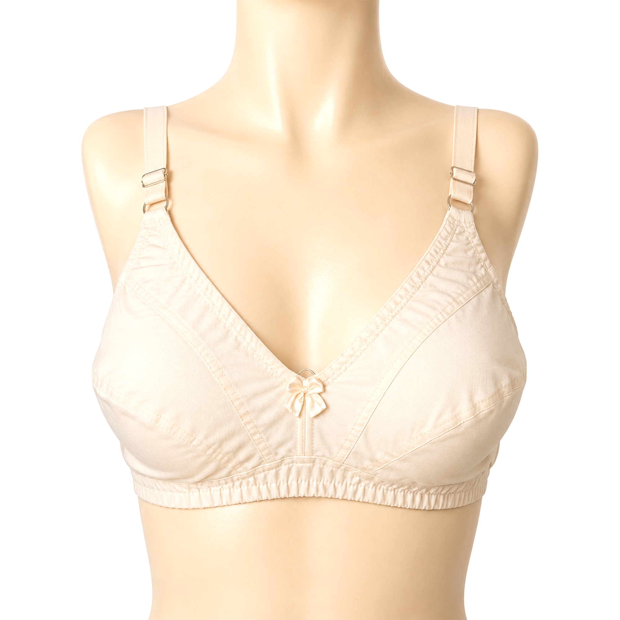Non-Padded Cotton Adjustable Bra