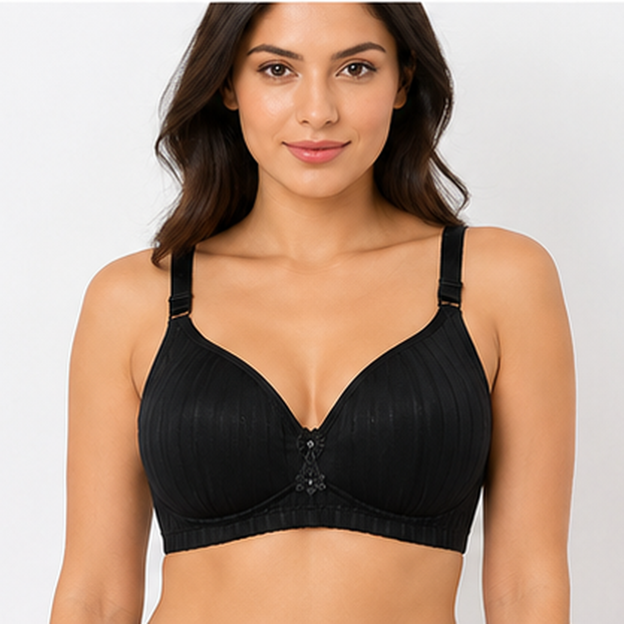 Premium VelvetCurve Full-Coverage Comfort Bra