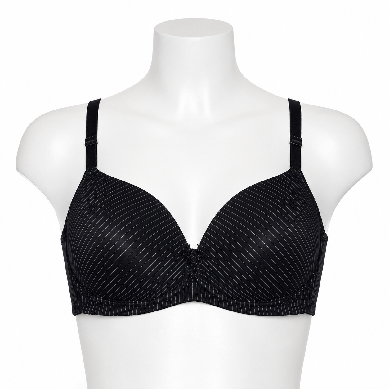 Premium Stripe Elegant Support Bra