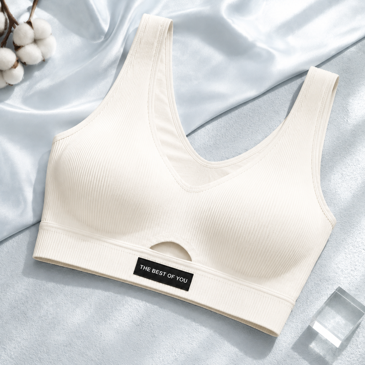 Her Four-Way Stretchable Removable Padded Sports Bra