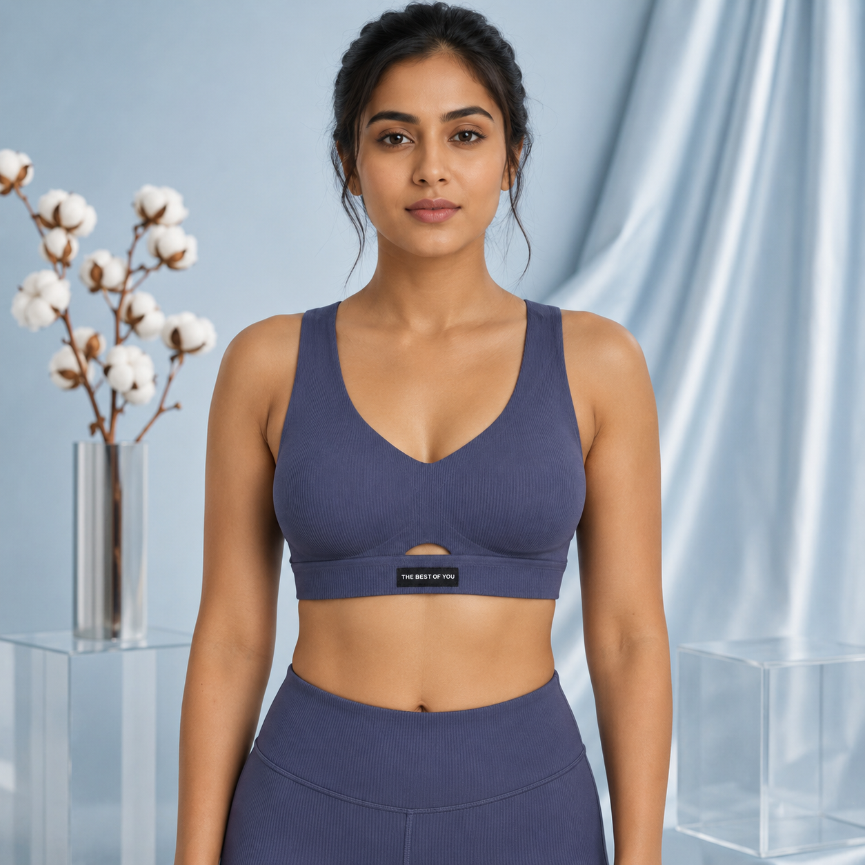 Her Four-Way Stretchable Removable Padded Sports Bra