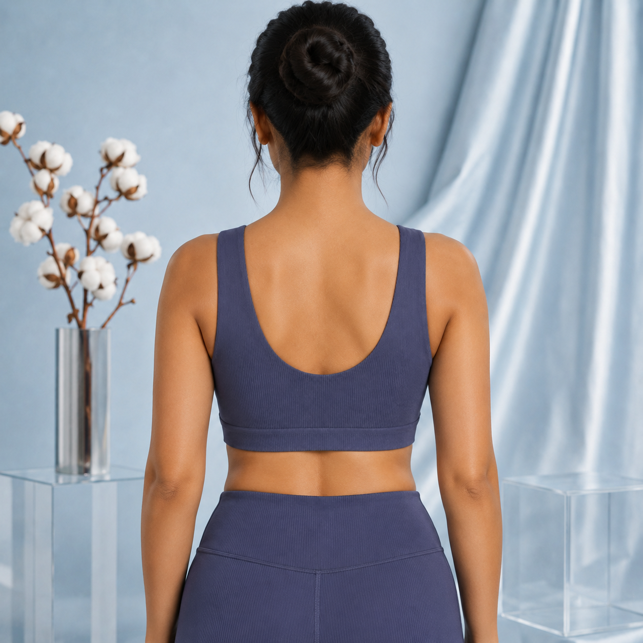 Her Four-Way Stretchable Removable Padded Sports Bra