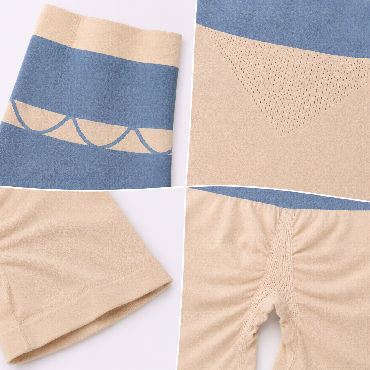INUNDER SculptLift High-Waist Butt Lifter Shapewear Shorts – Seamless Tummy Control