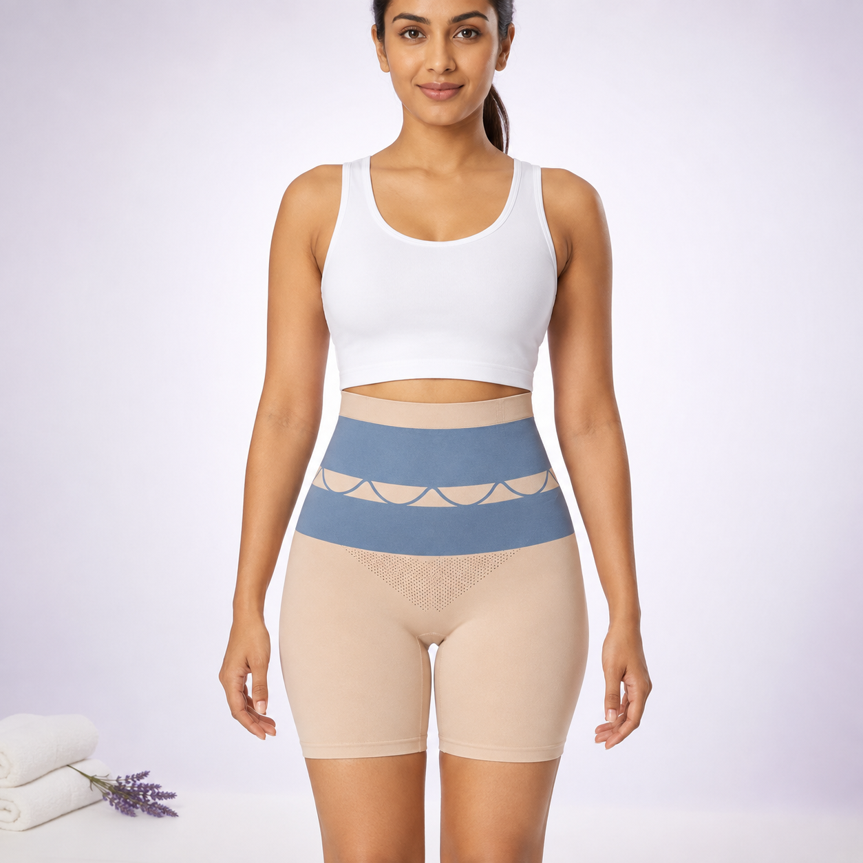 INUNDER SculptLift High-Waist Butt Lifter Shapewear Shorts – Seamless Tummy Control