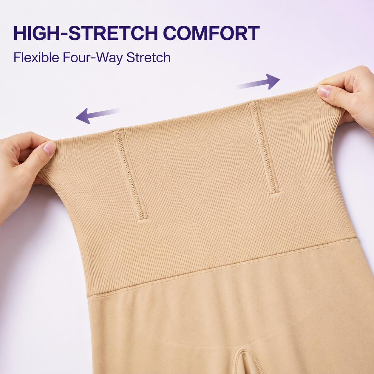 INUNDER UltraSculpt 360° High-Waist Thigh Shaper – Seamless Tummy Control Shorts