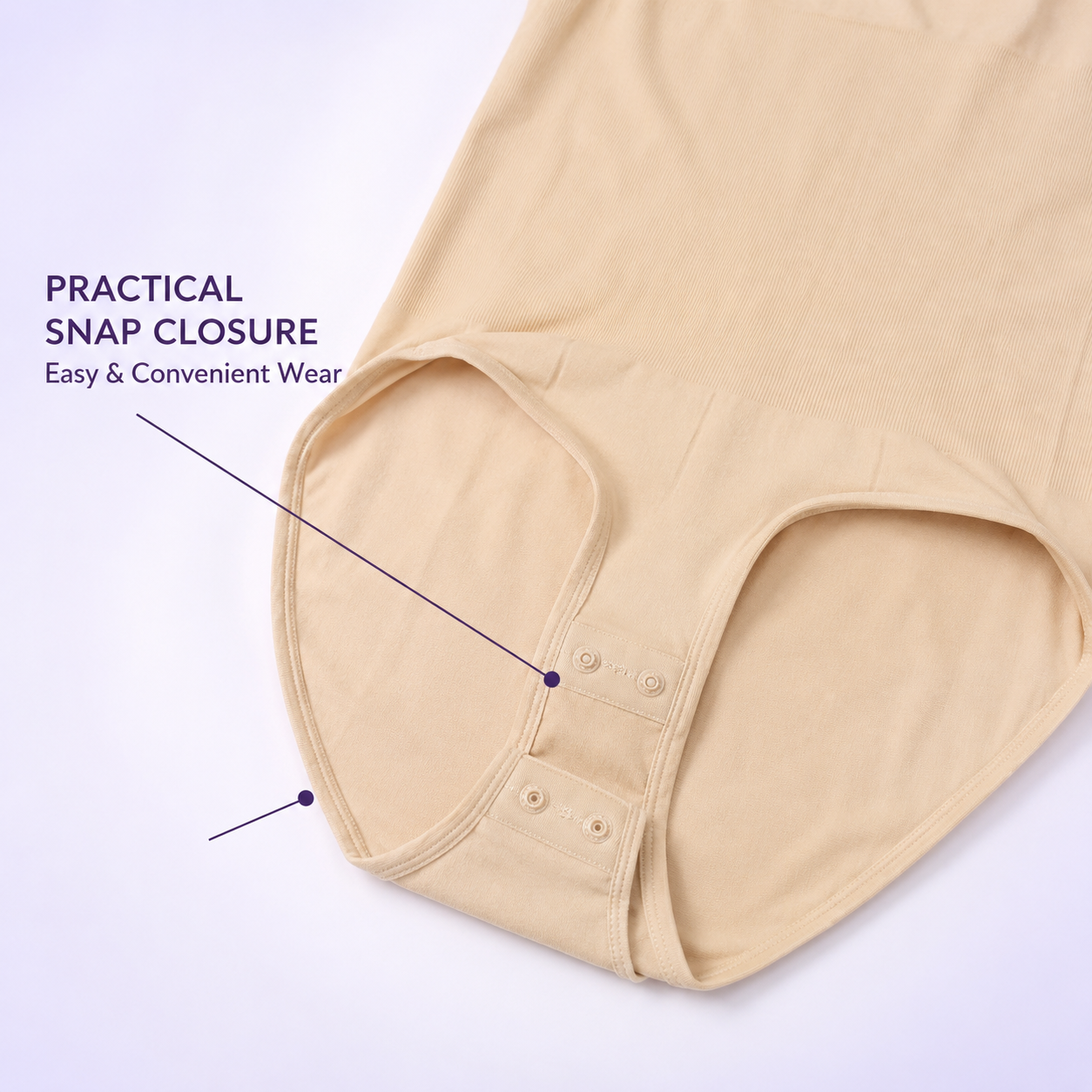 INUNDER ShapeLock 360° Seamless Tummy Control Bodysuit – Full-Body Shaper