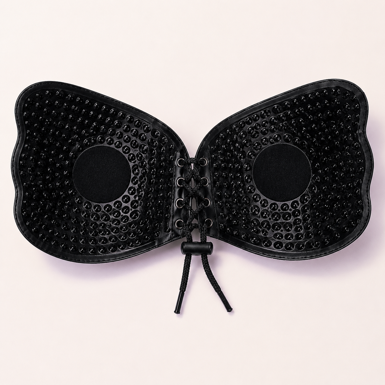 INUNDER LaceCinch Graphic Strapless Adhesive Bra – Adjustable Push-Up Design