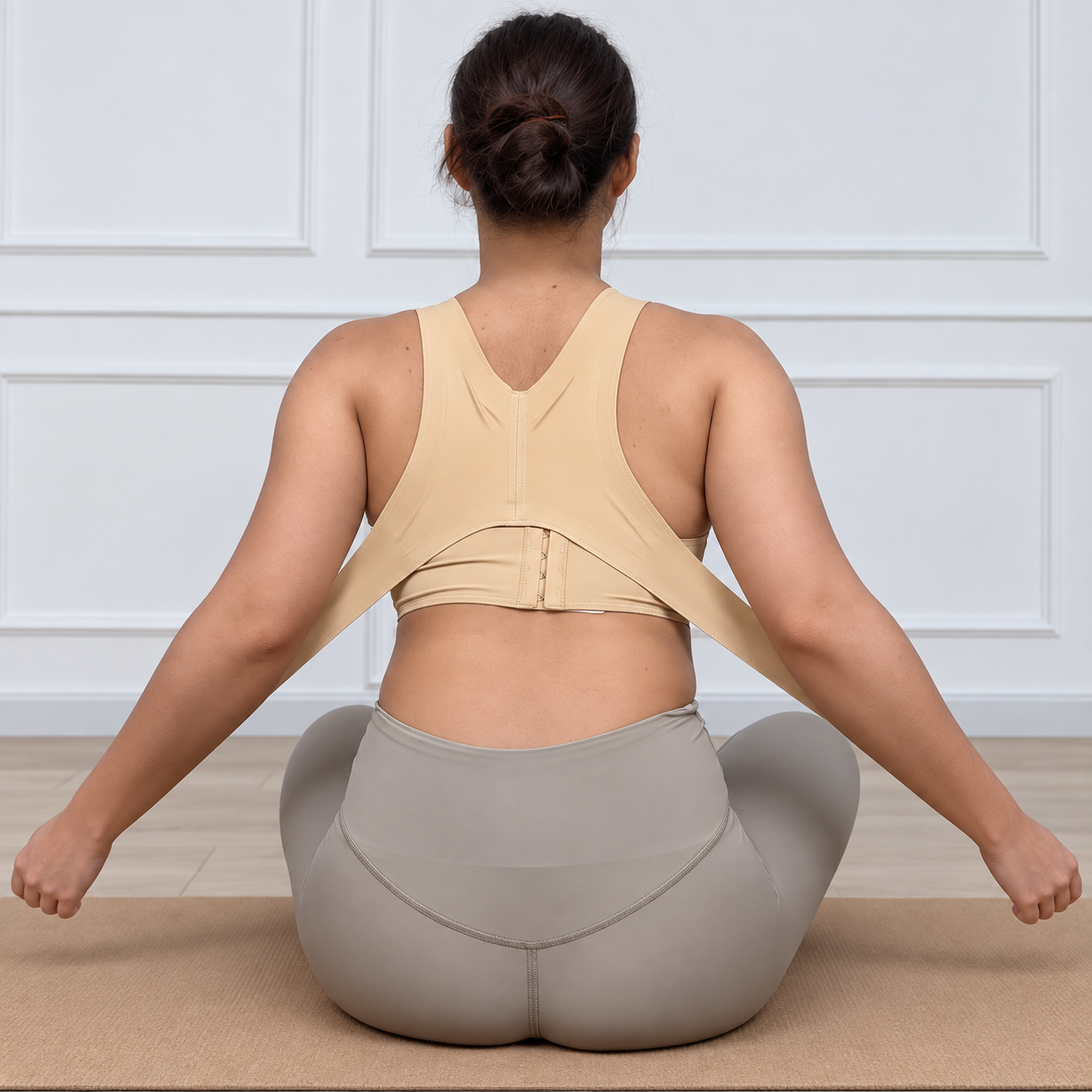 INUNDER AlignFit Front & Back Closure Sports Bra – Posture Support