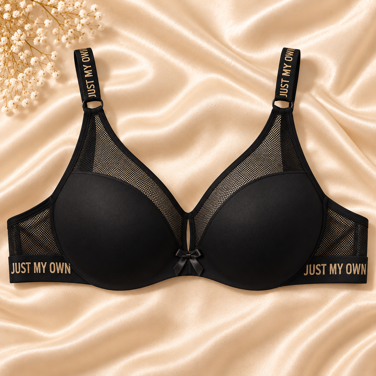 INUNDER AirMesh Comfort Bra – Smooth Padded Cups & Breathable Support