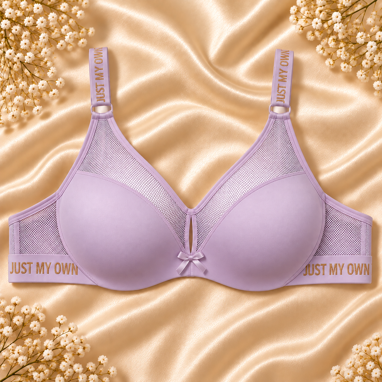 INUNDER AirMesh Comfort Bra – Smooth Padded Cups & Breathable Support