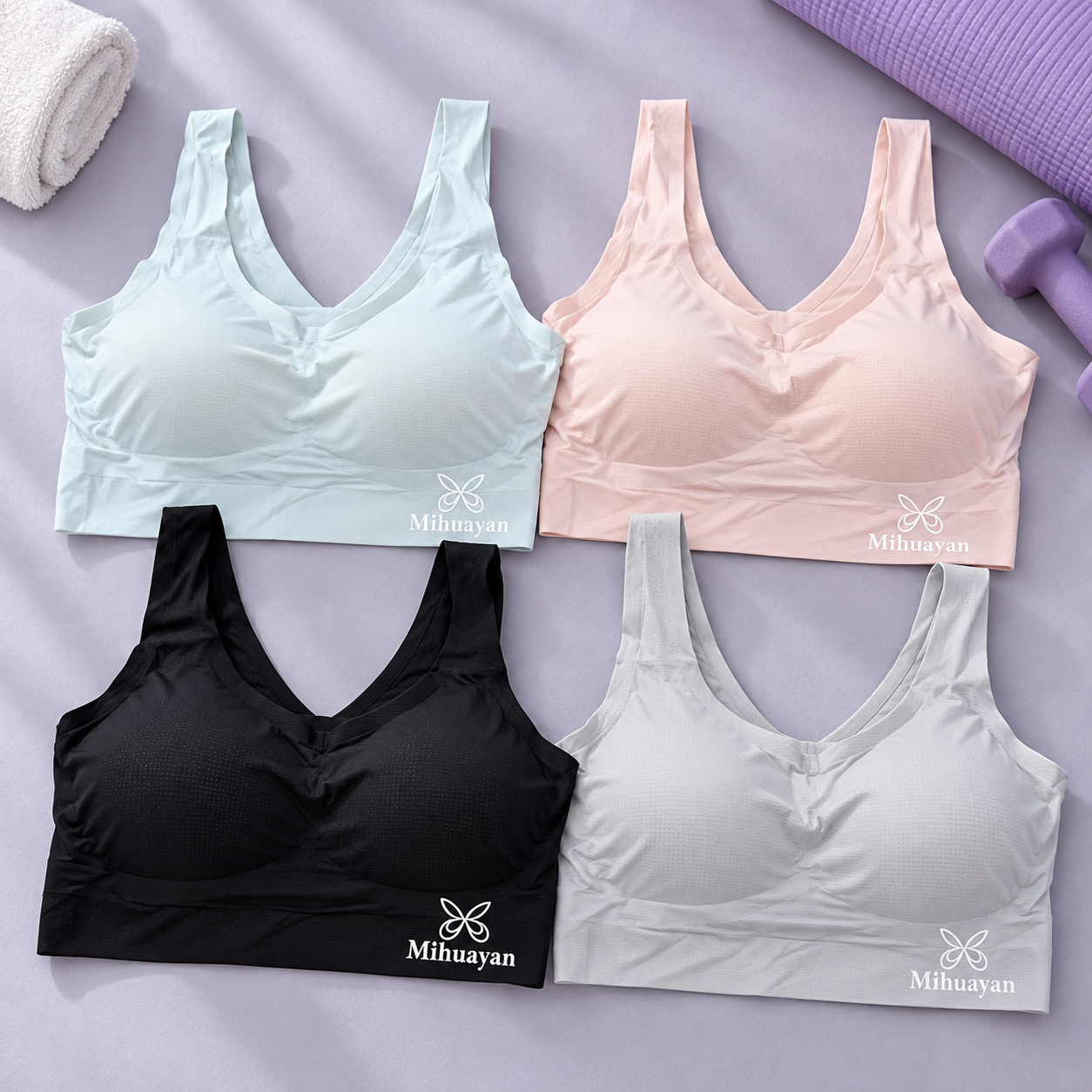 Imported Mihuayan Cross-Back Bra