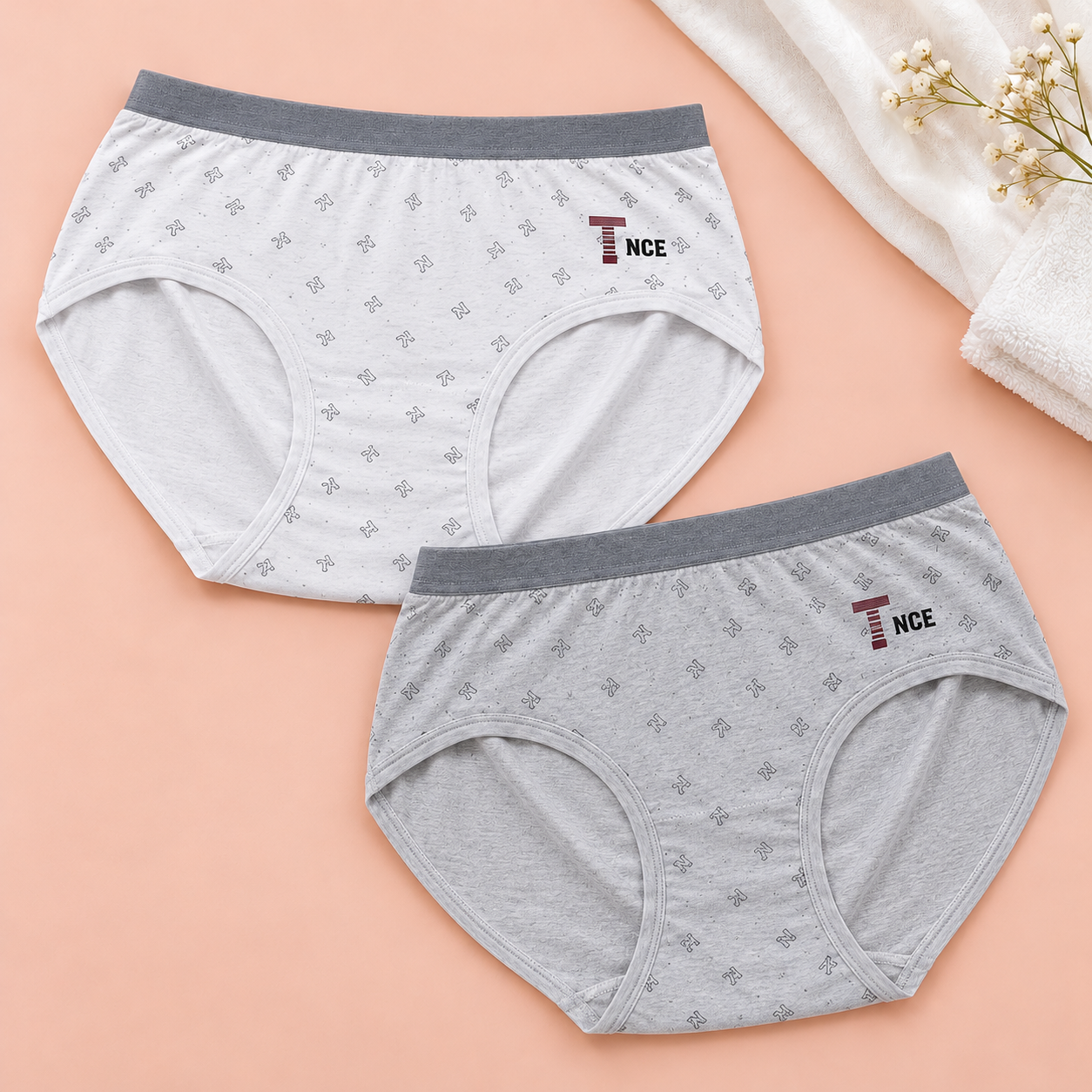 Imported Pack of 2 Printed Design Panties