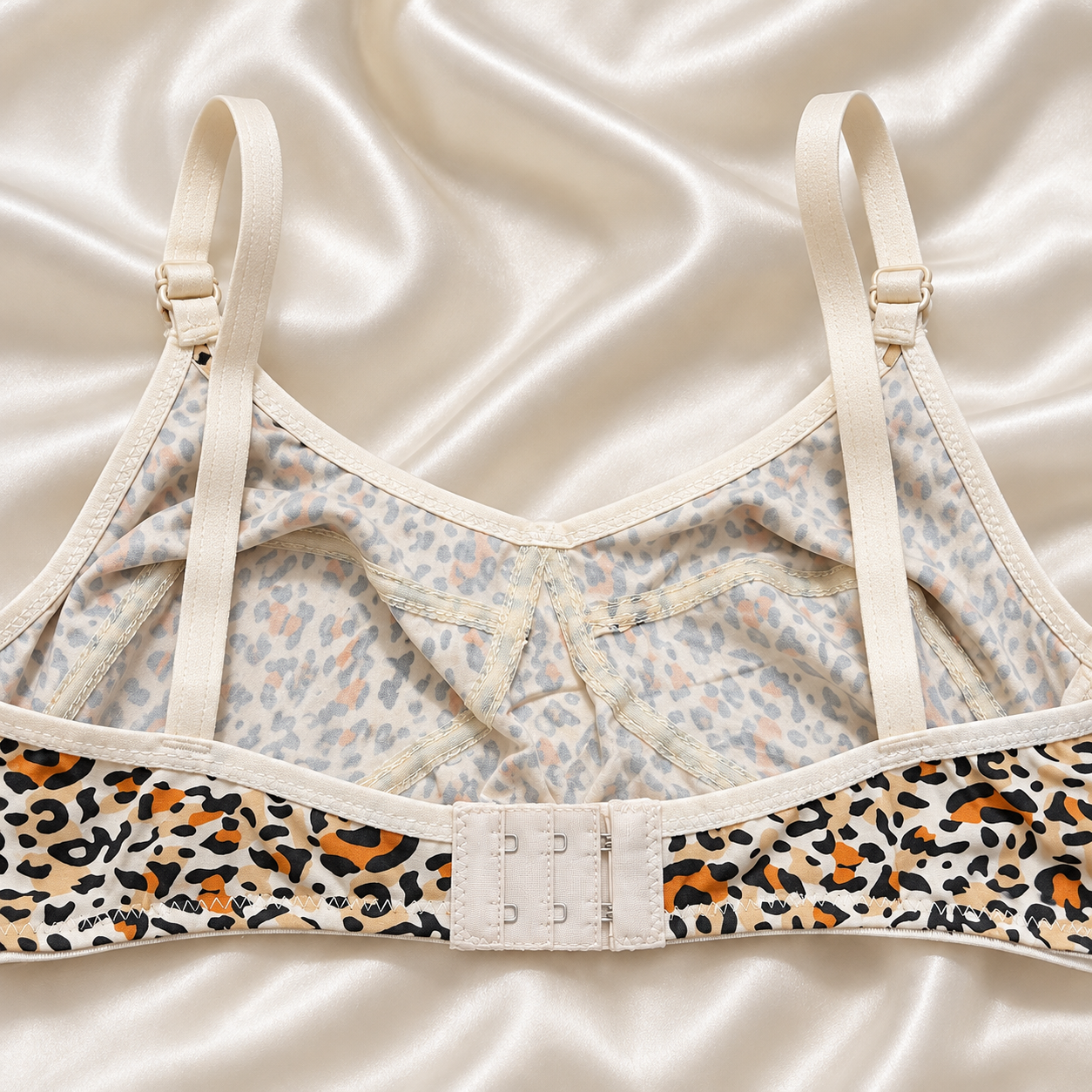 Imported Pack of 2 — Leopard Soft Stretch Bras