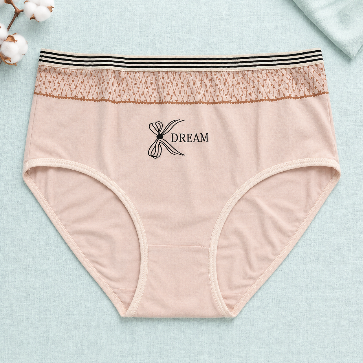 (Set of 3) Reve DREAM Net-Band High-Waist Panty