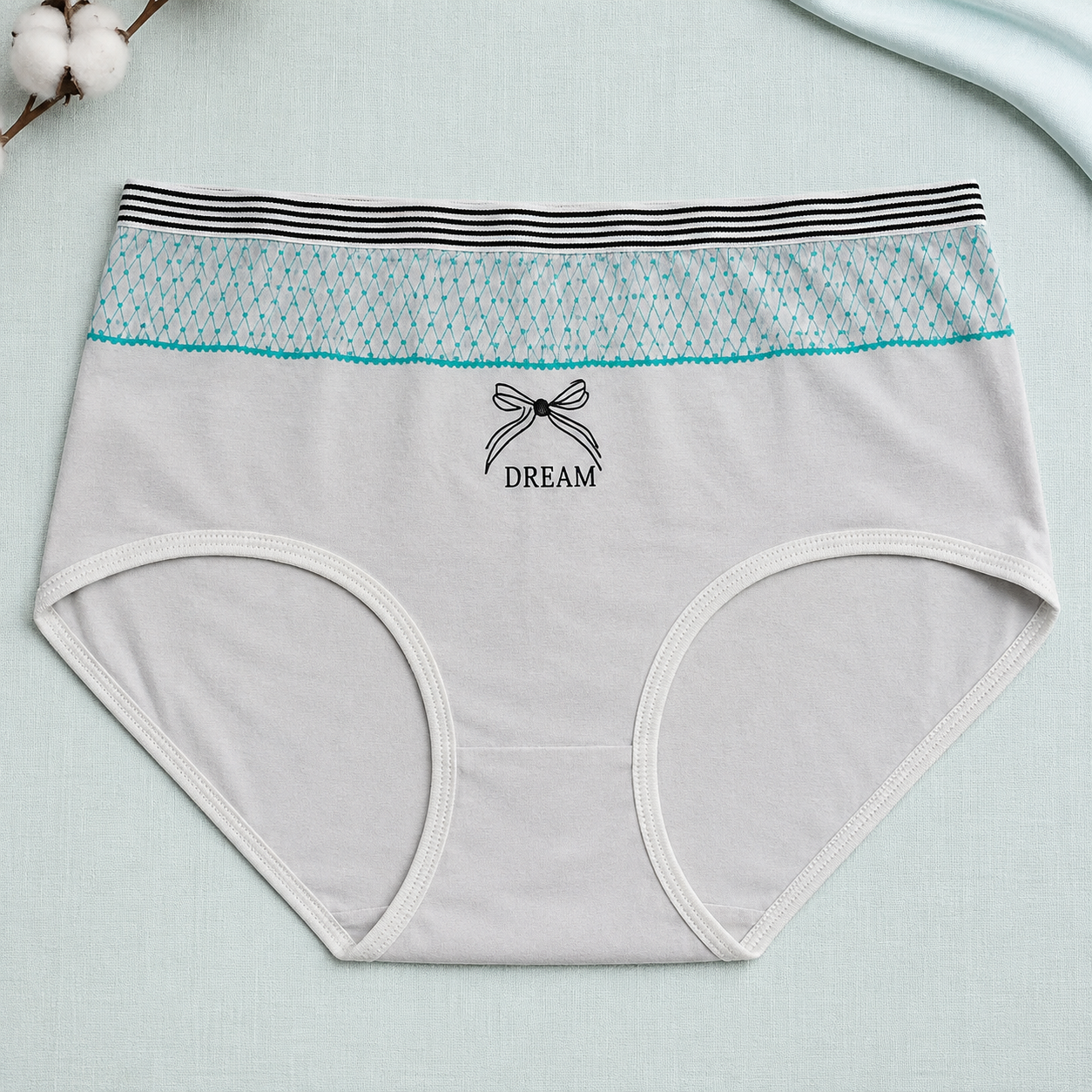 (Set of 3) Reve DREAM Net-Band High-Waist Panty