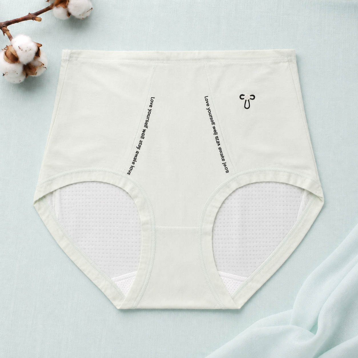 (Set of 3) Aurelia Breathable Mesh-Panel High-Waist Panty
