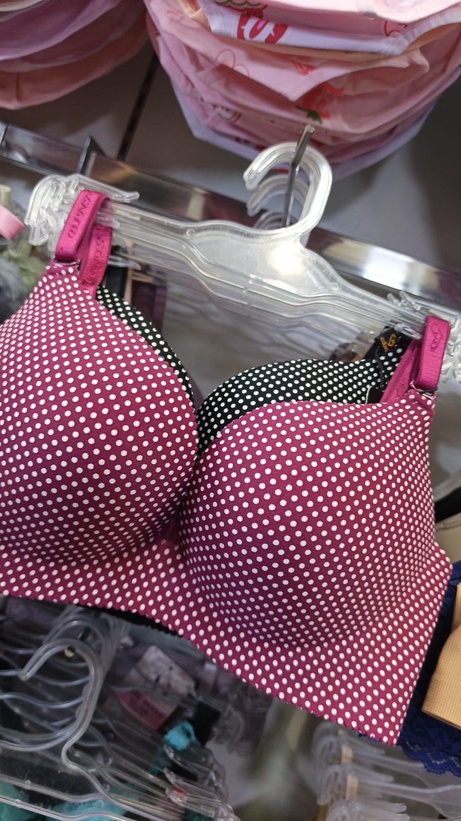 INUNDER Polka Dot Padded Everyday Bra