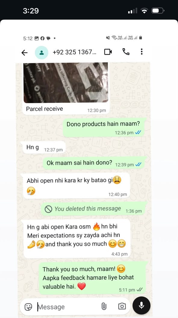 Customer review