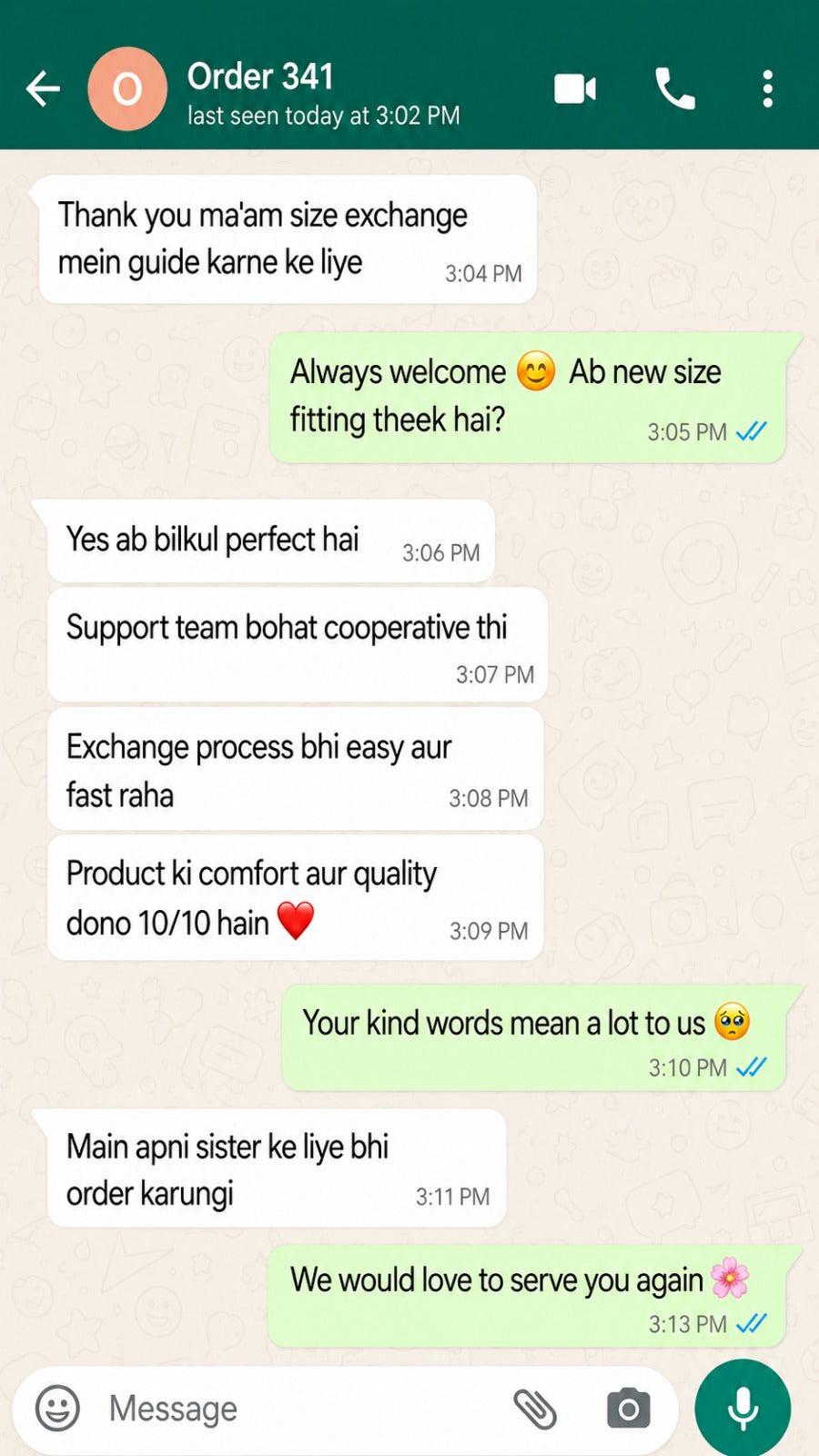 Customer review