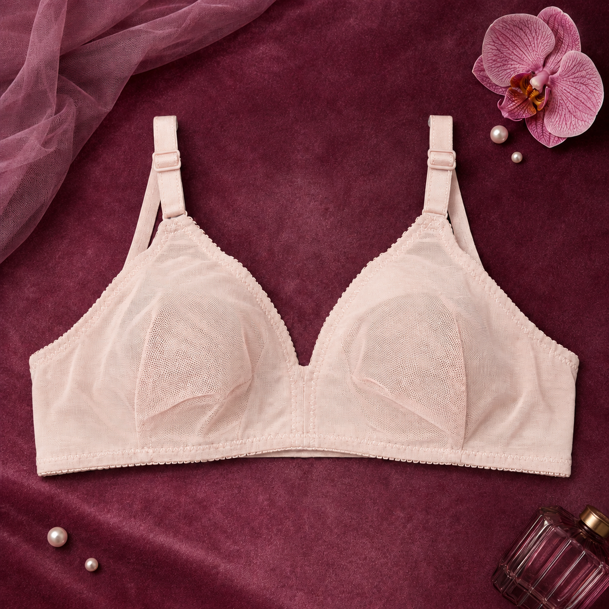 Neroli Botanical Mesh Contour Support Bra