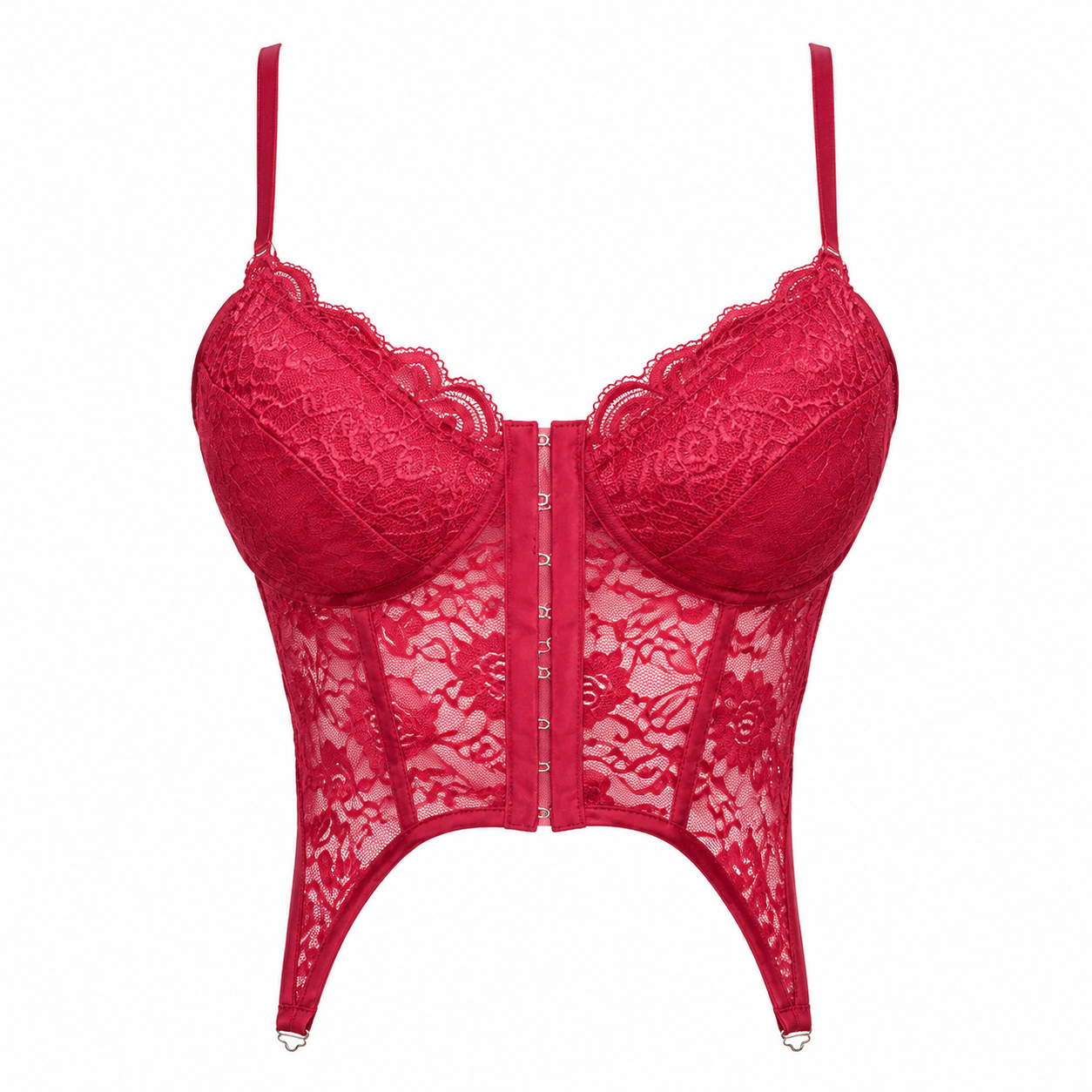 Celeste 3053 Front-Hook Lace Longline Bra