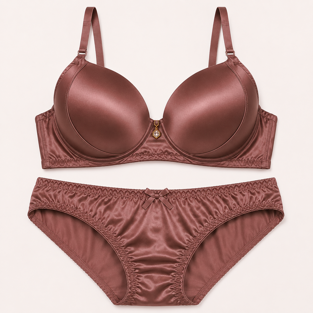 Premium Push-Up Bra & Brief Set